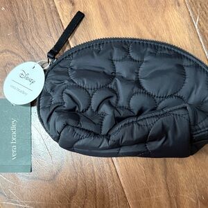 Vera Bradley Disney Black Quilted Pouch